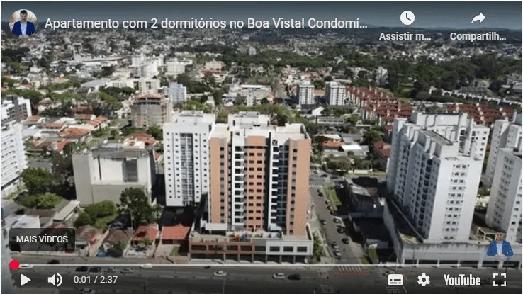 Exemplo de vídeo de divulgação de imóvel